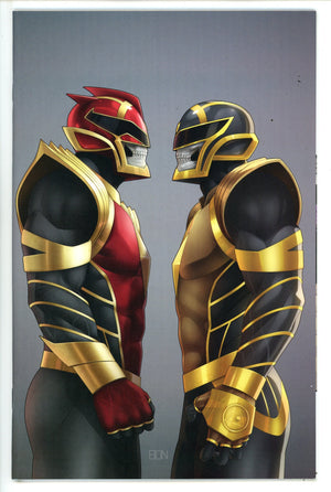 Mighty Morphin Power Rangers 100 NM (9.4) (2023) Bernardo Virgin Exclusive Variant