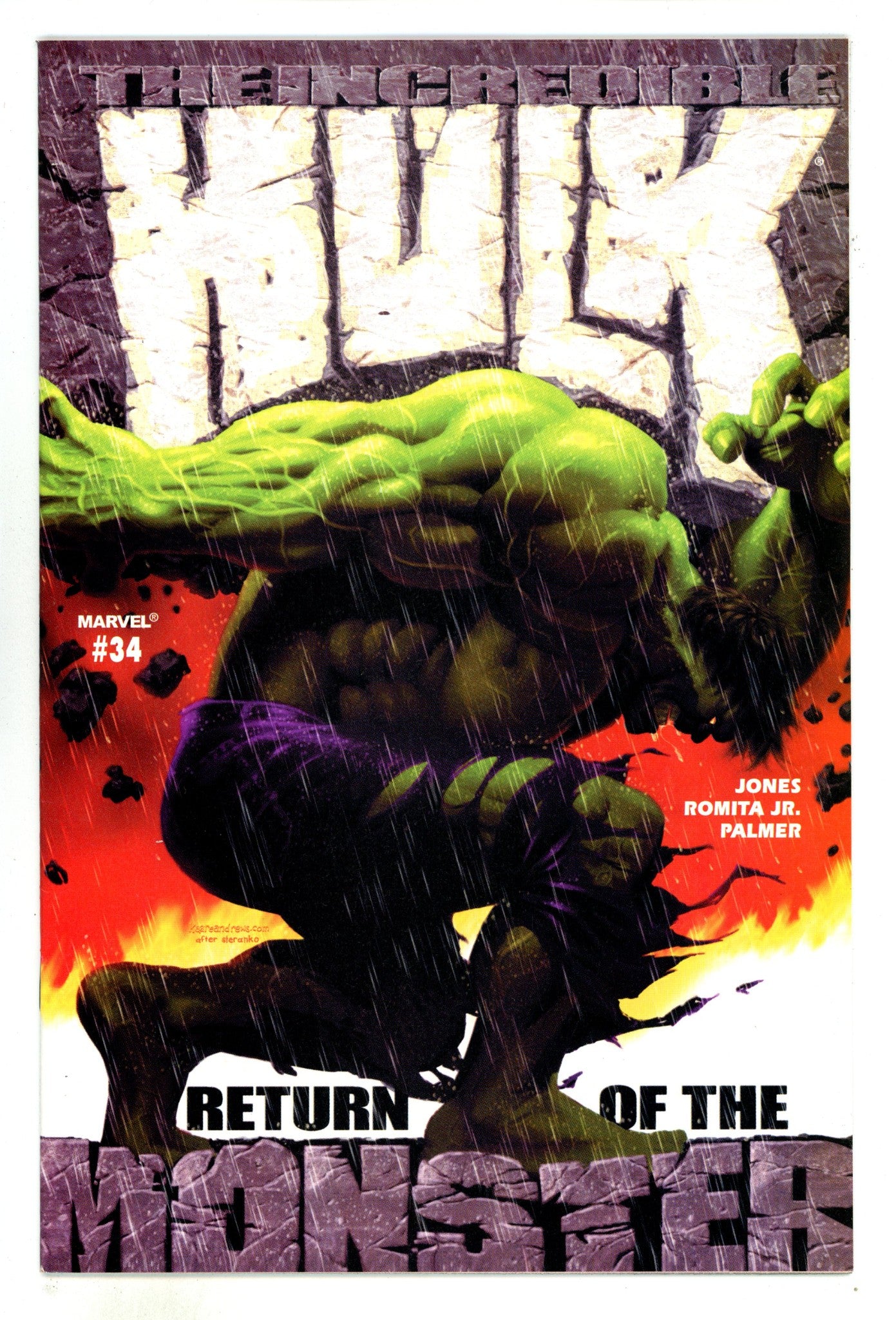 Incredible Hulk Vol 2 34 High Grade (2002) 