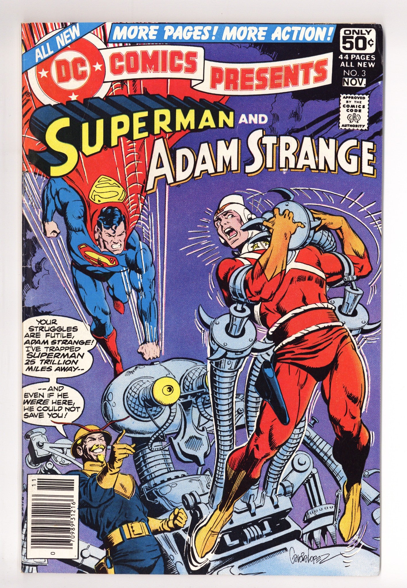 DC Comics Presents Vol 1 3 Low Grade (1978) 
