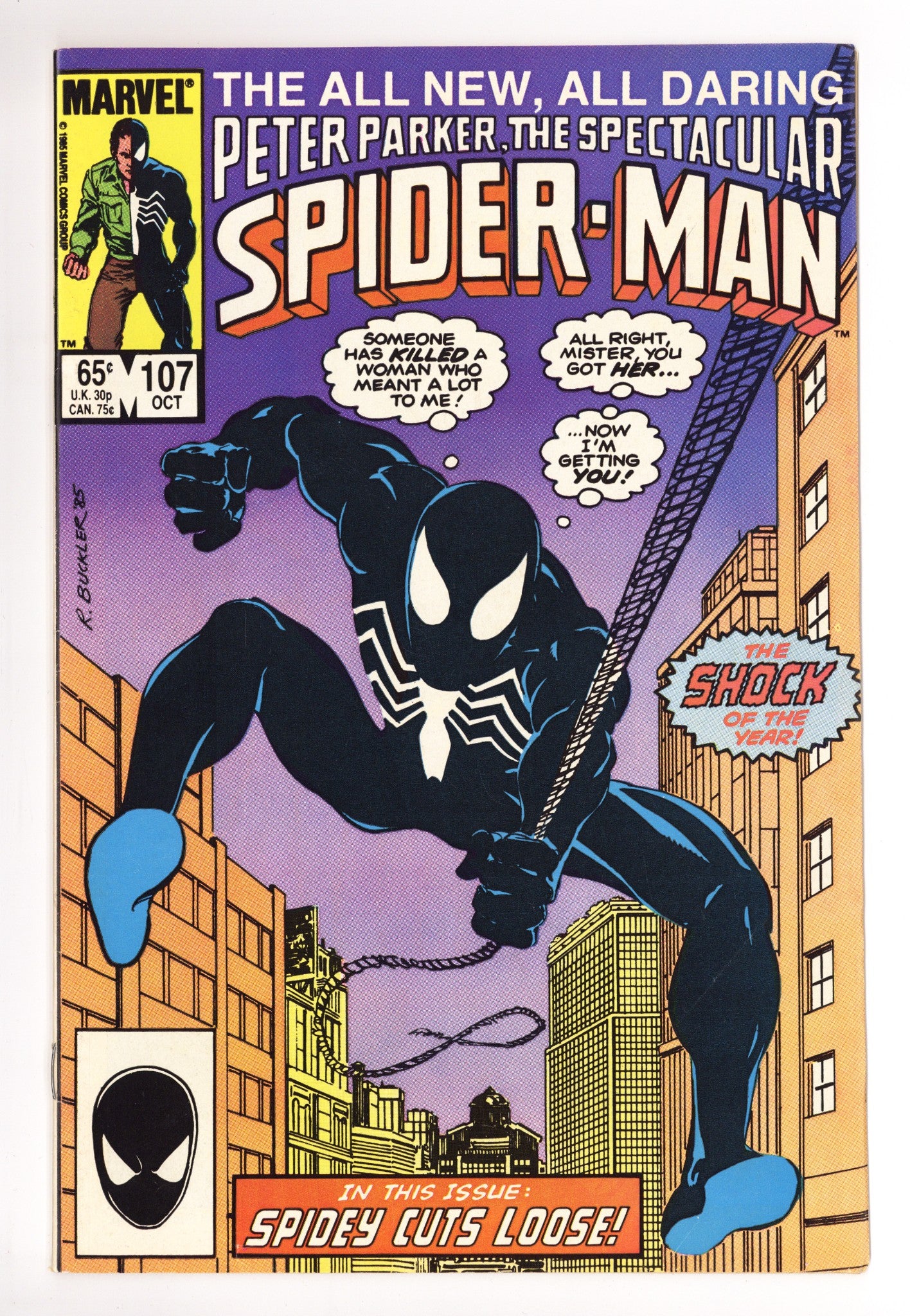 The Spectacular Spider-Man Vol 1 107 Mid Grade (1985) 