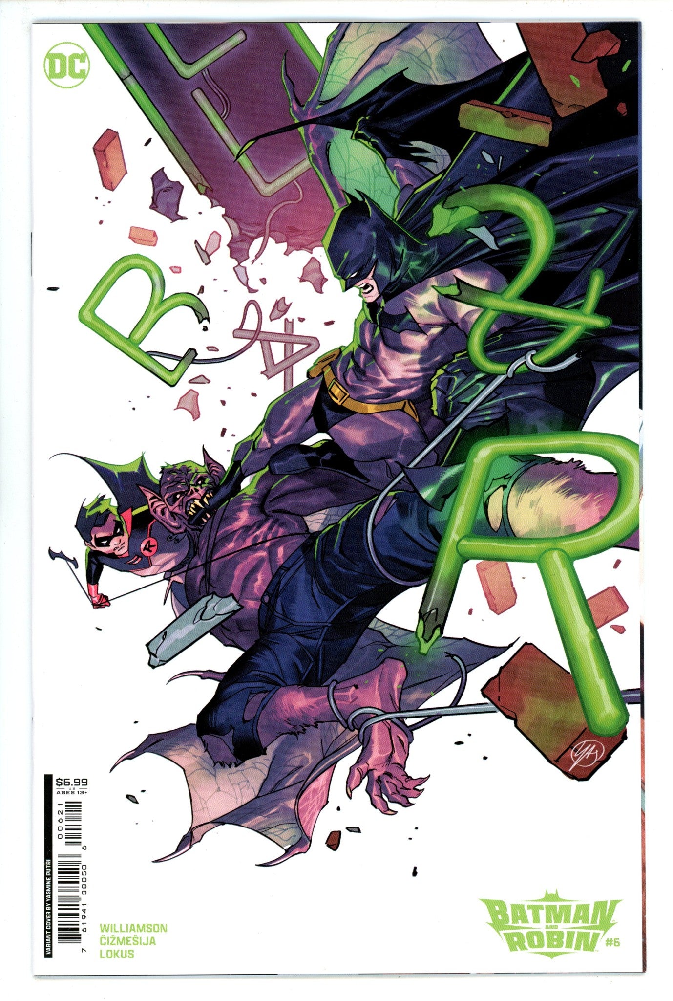 Batman And Robin Vol 3 6 Putri Variant (2024)