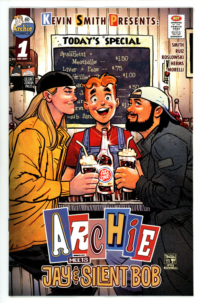 Archie Meets Jay & Silent Bob 1 Panosian Incentive Variant NM (2025)