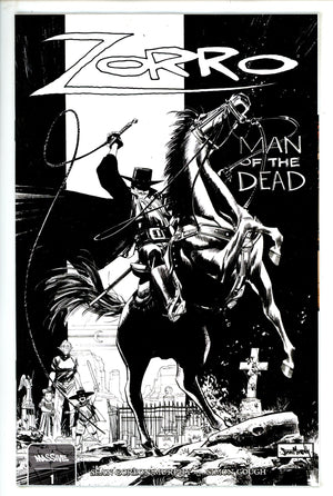 Zorro: Man of the Dead 1 NM- (9.2) (2024) Murphy B&W Incentive Variant