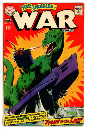 Star Spangled War Stories Vol 1 137 VG- (3.5) (1968) 