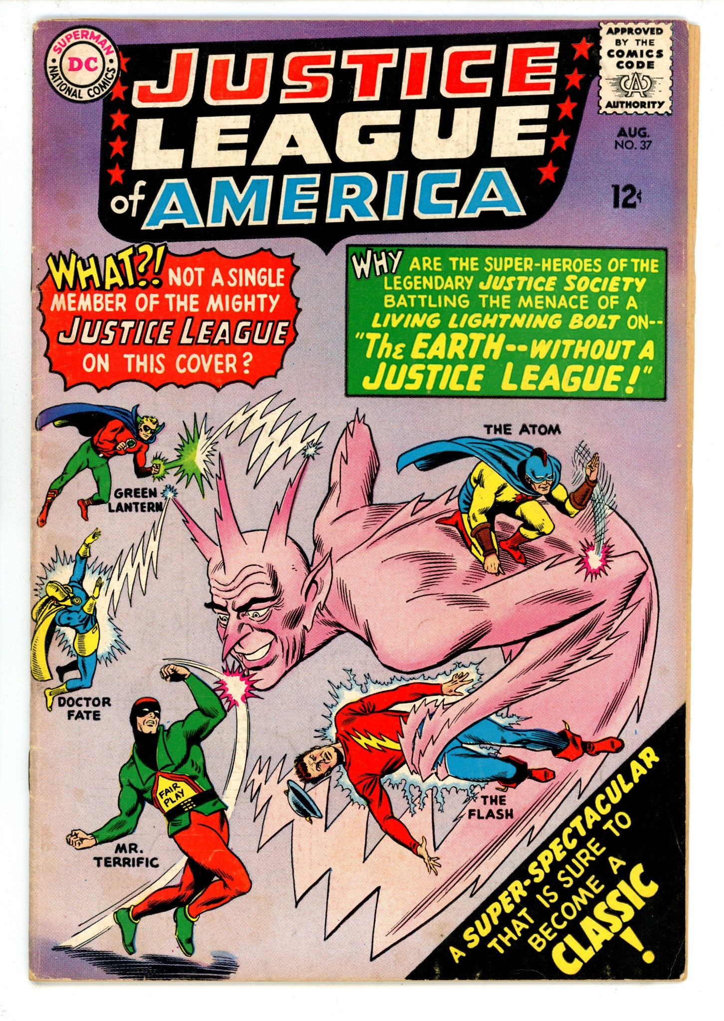 Justice League of America Vol 1 37 VG/FN (5.0) (1965) 