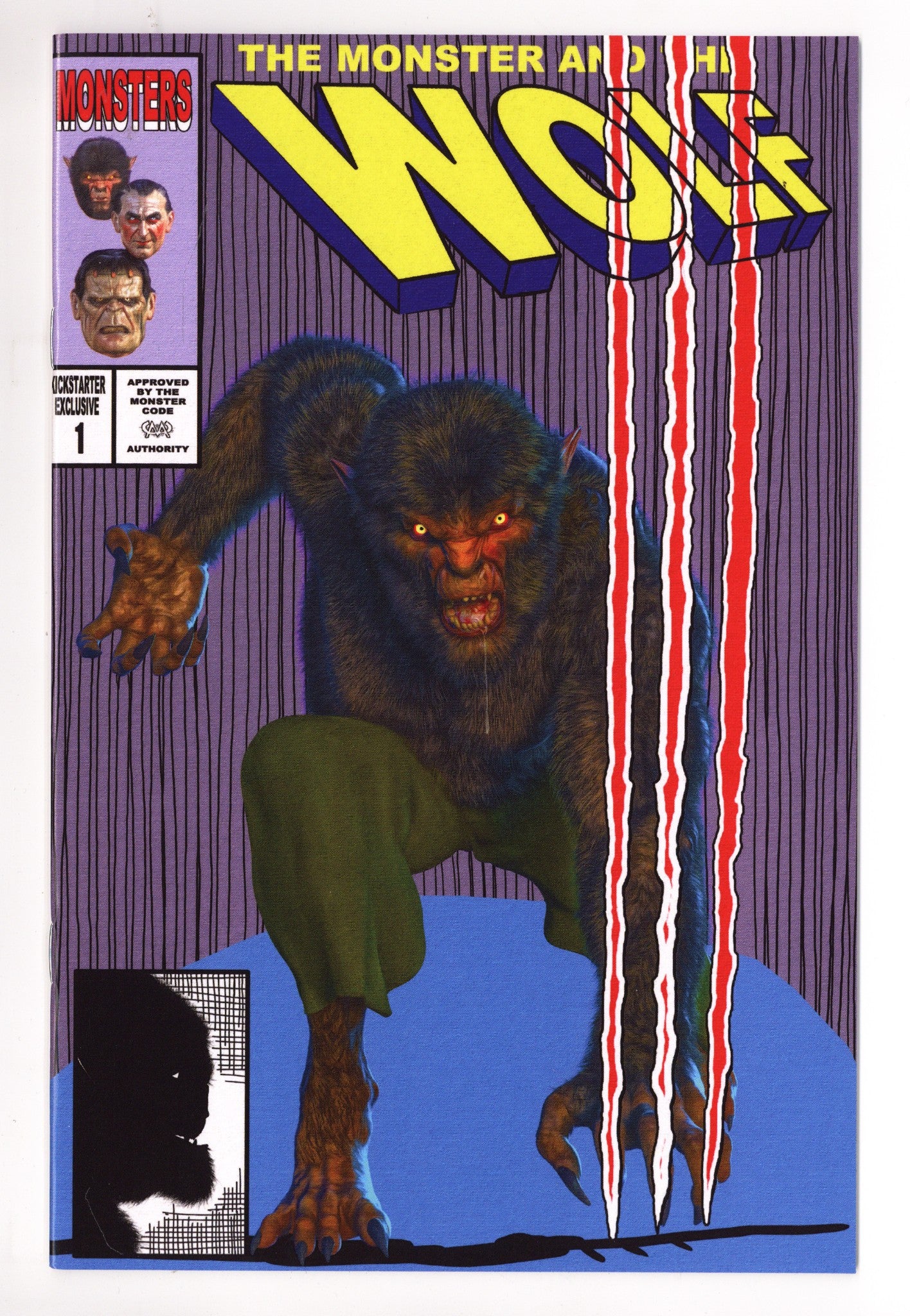 The Monster and The Wolf   1  NM- (9.2) /200  (2025) Spears Homage   Exclusive Variant  