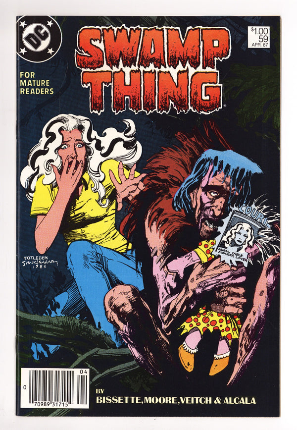Swamp Thing Vol 2 59 VF/NM (9.0) (1987) Canadian Price Variant