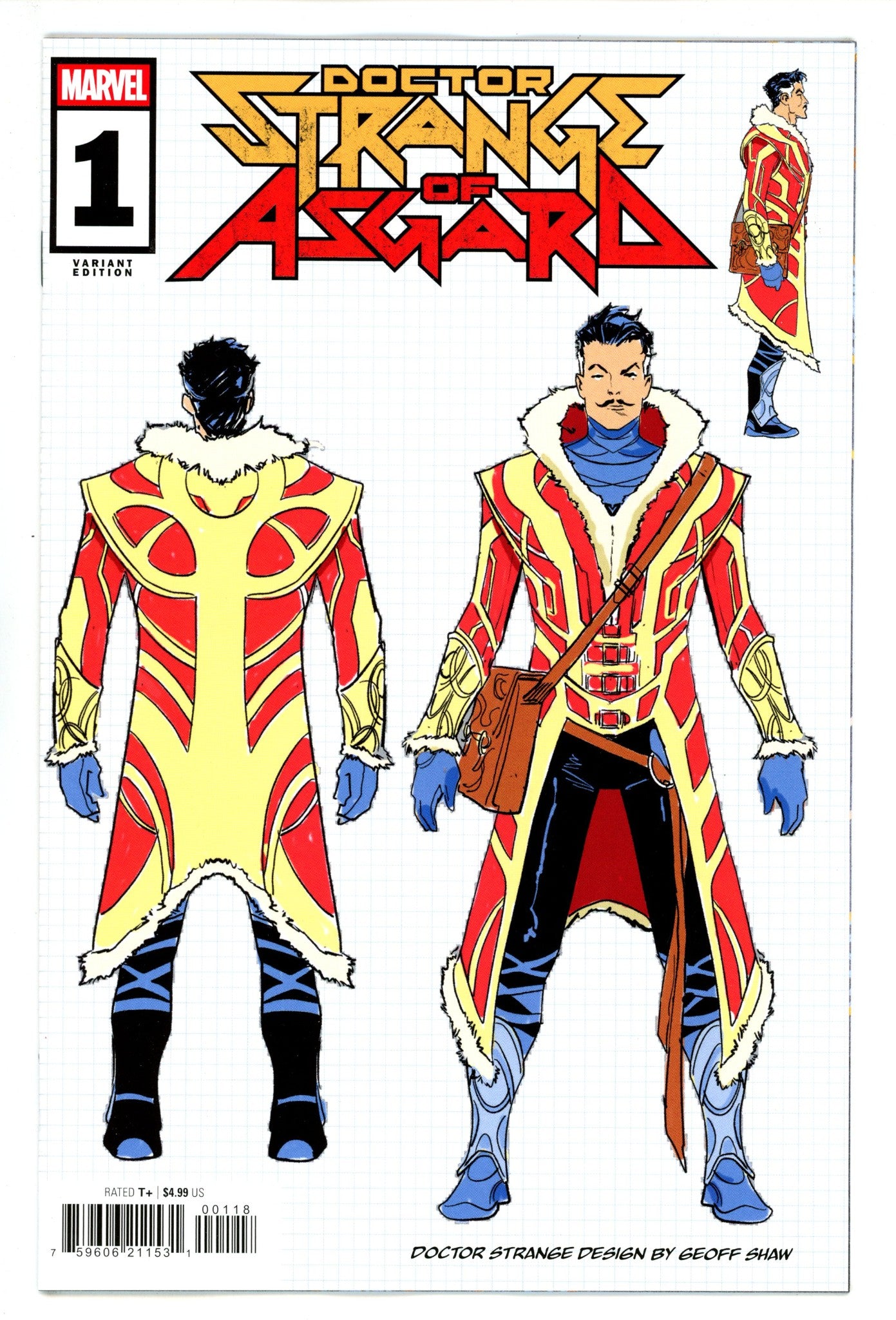 Doctor Strange Of Asgard 1 Shaw Design Incentive Variant NM (2025)