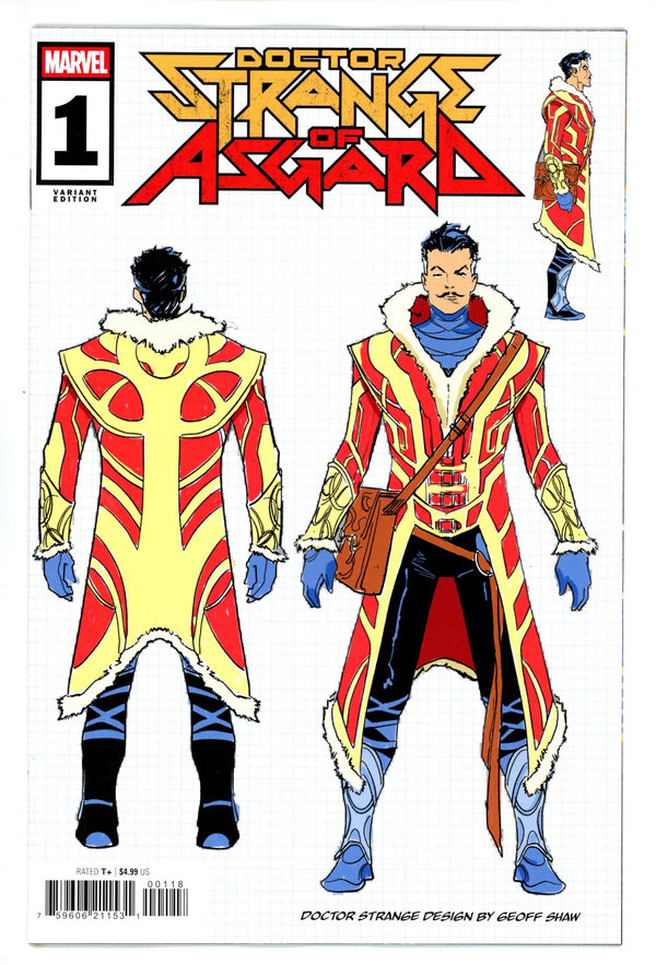 Doctor Strange Of Asgard 1 Shaw Design Incentive Variant NM (2025)