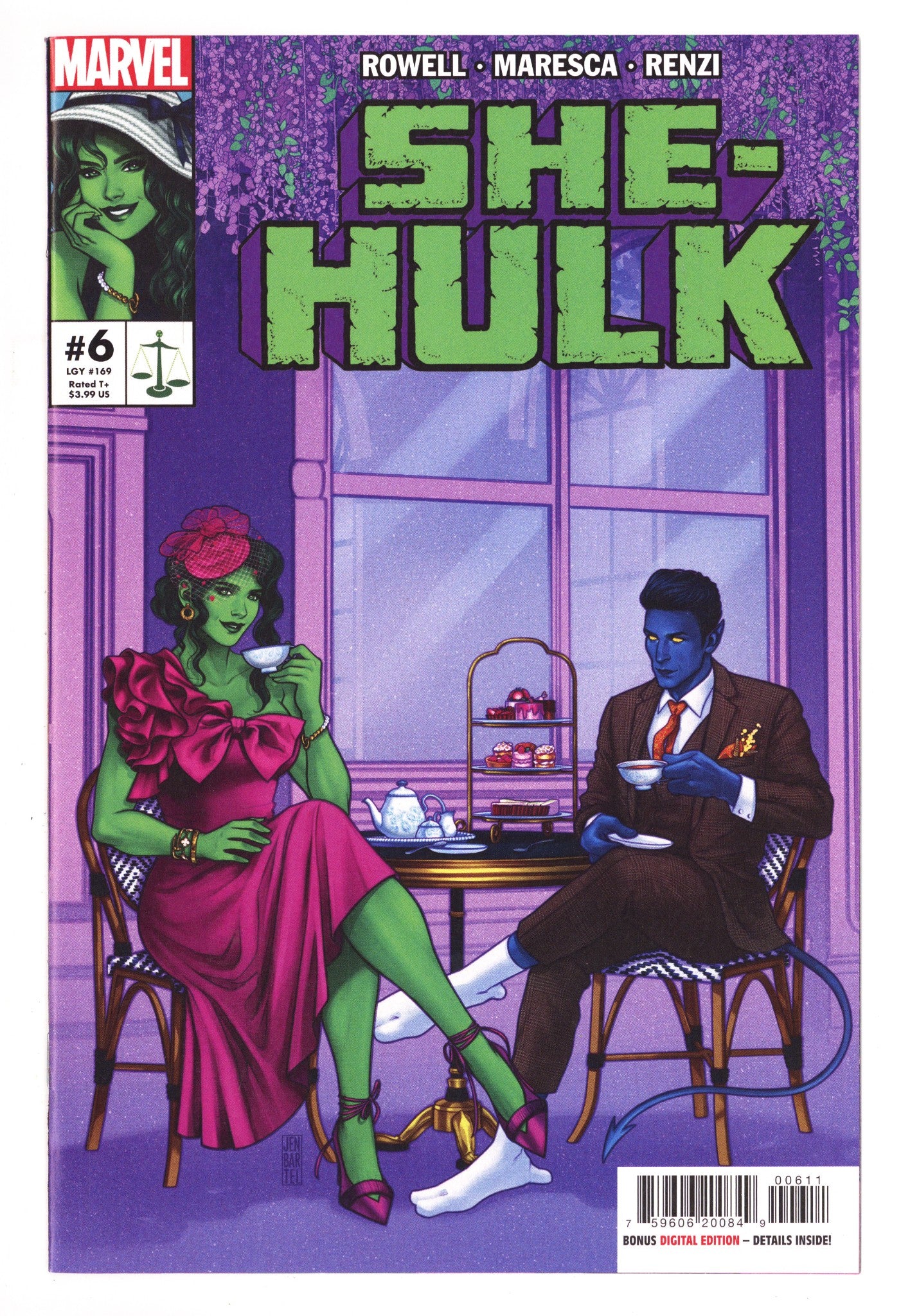 She-Hulk Vol 5 6 (169)  High Grade   (2022)        