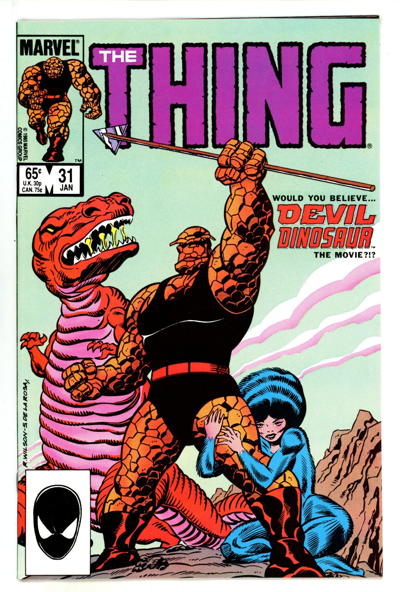 The Thing Vol 1 31  High Grade   (1986)        