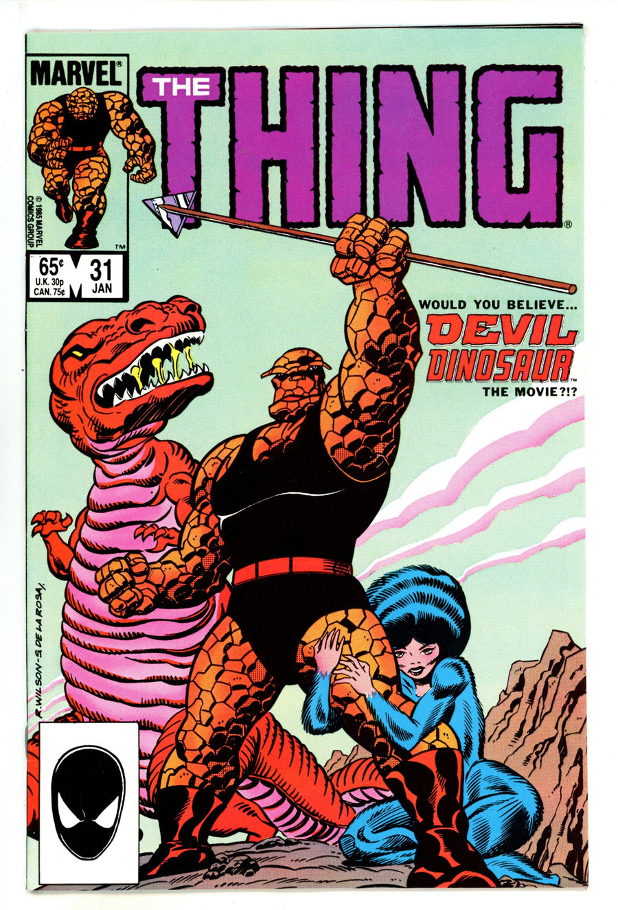 The Thing Vol 1 31  High Grade   (1986)        