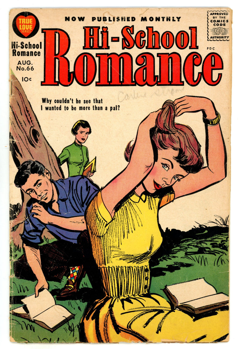 Hi-School Romance 66 GD/VG (3.0) (1957) 
