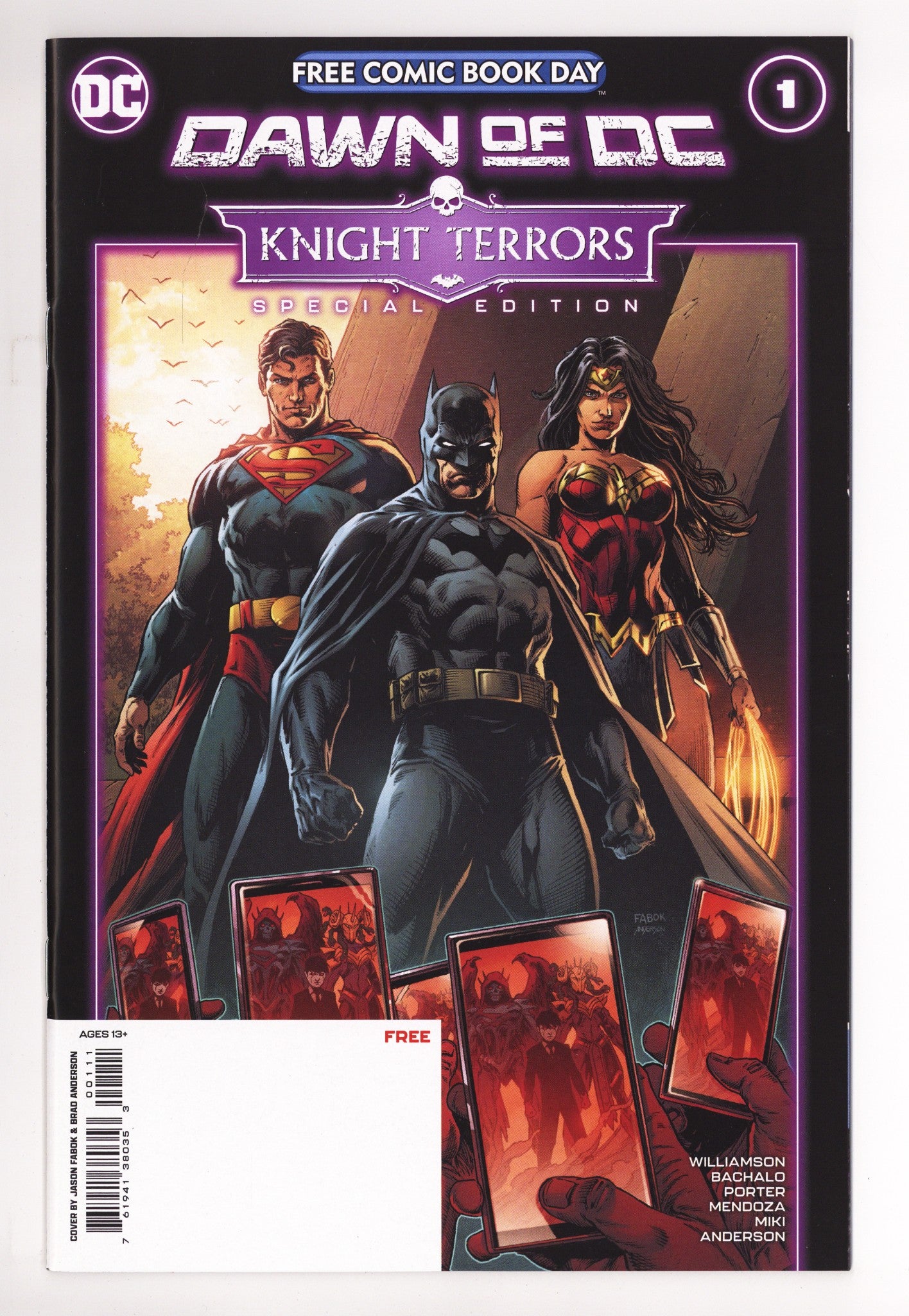 Dawn of DC Knight Terrors FCBD Special Edition 2023 1 High Grade (2023) 