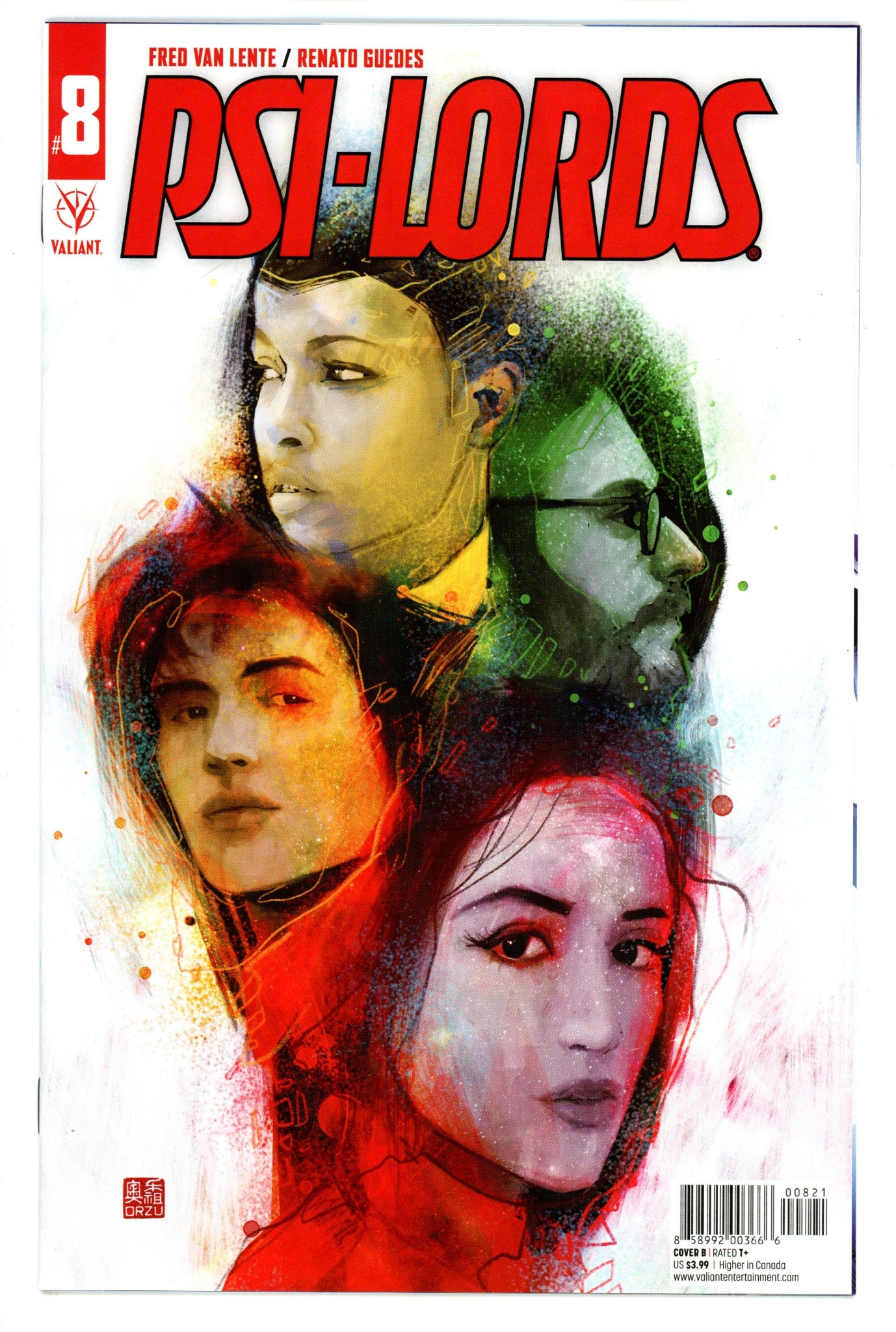 Psi-Lords 8 High Grade (2020) Orzu Variant 