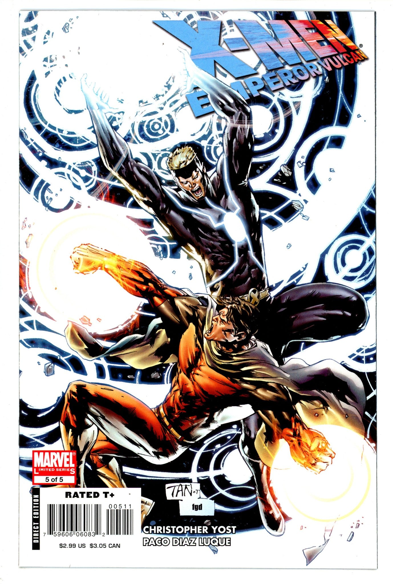 X-Men: Emperor Vulcan 5 High Grade (2008) 