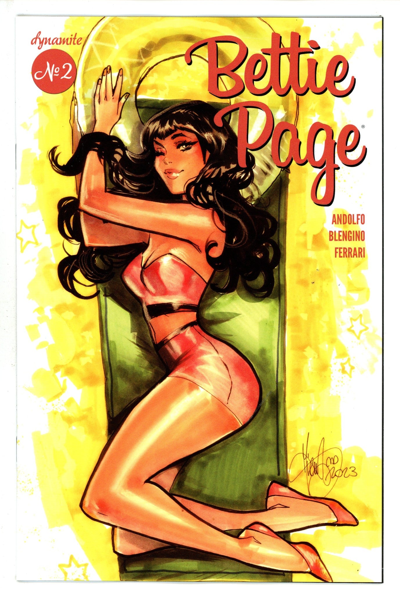 Bettie Page 2 Andolfo Variant (2023)