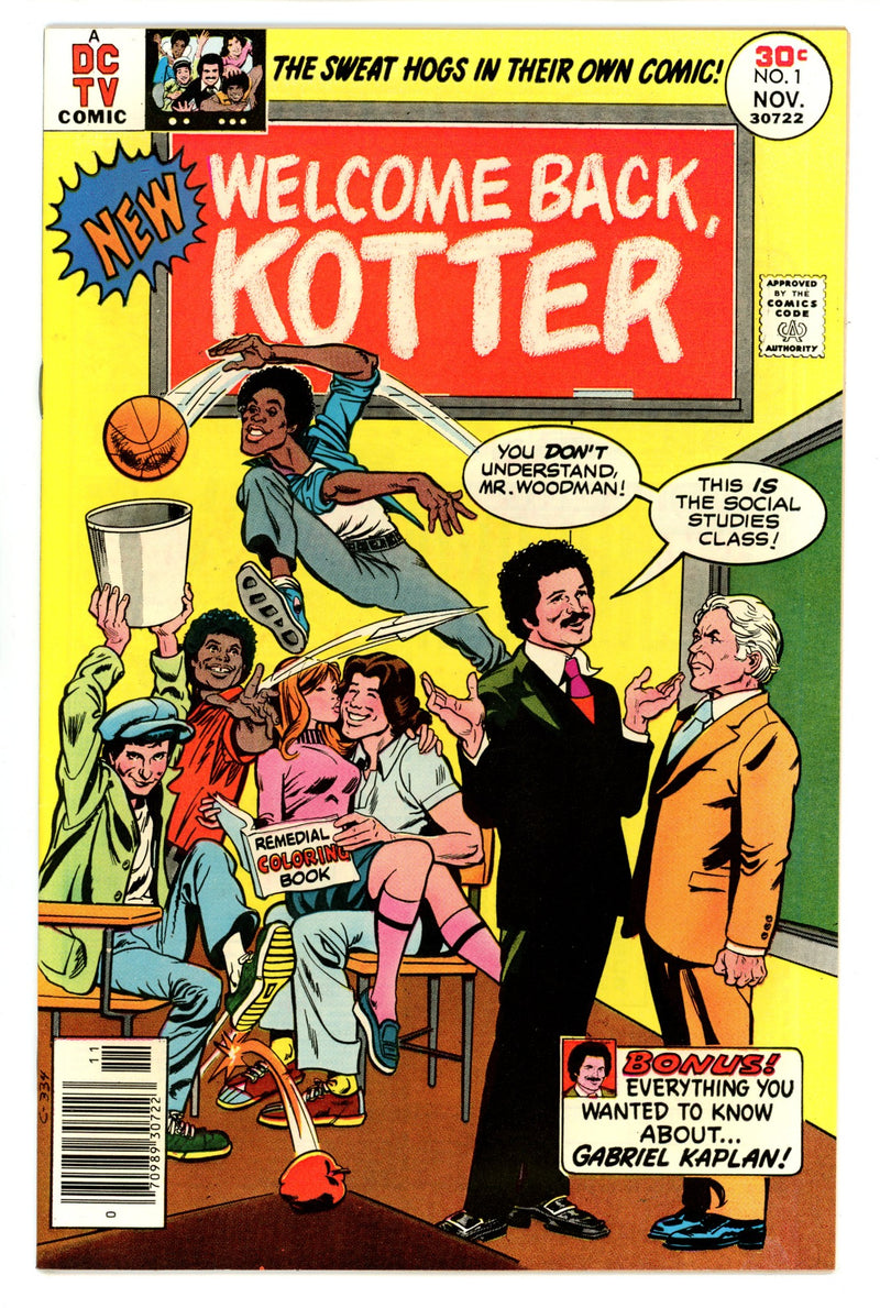 Welcome Back, Kotter 1 NM- (9.2) (1976) 