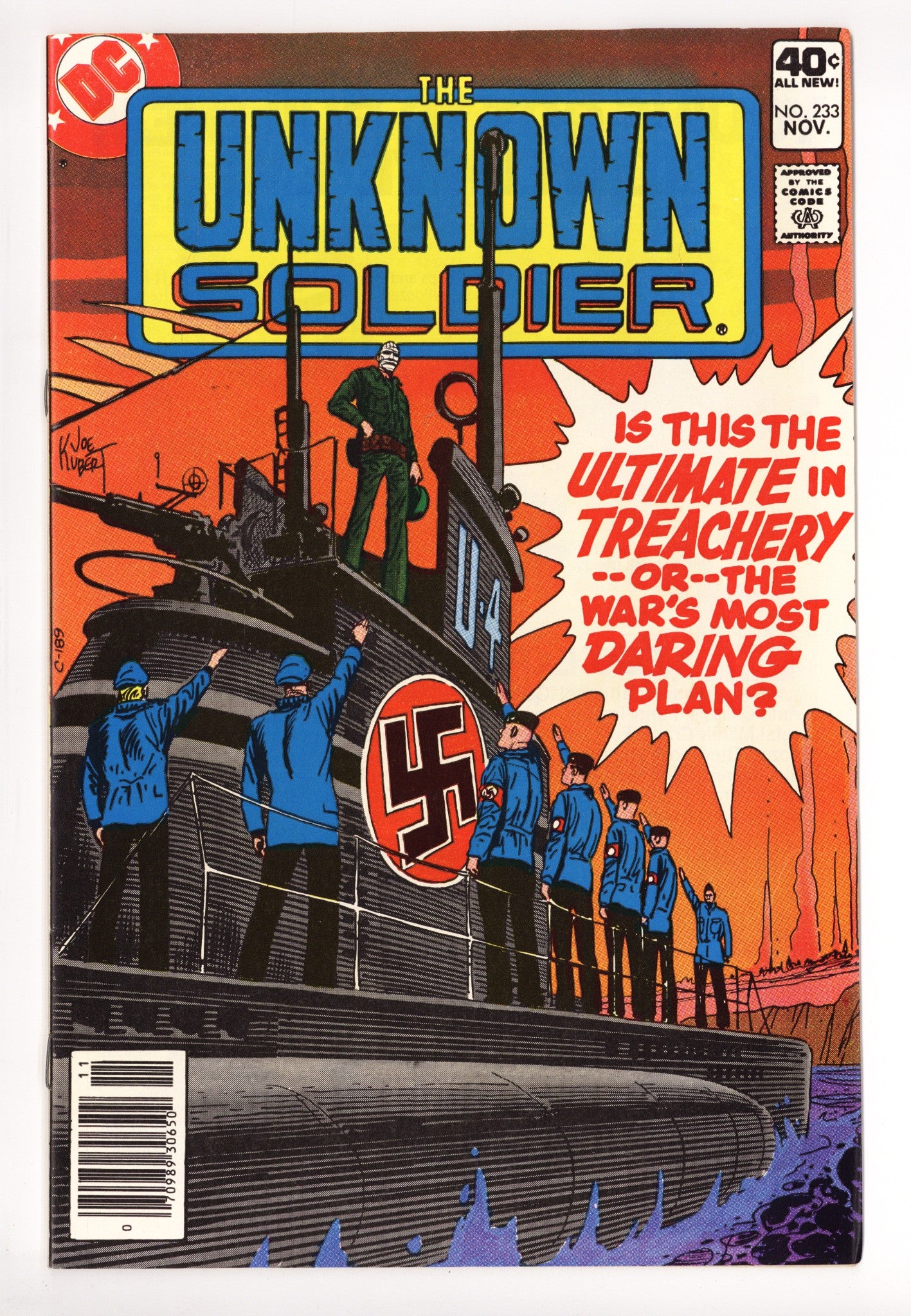 Unknown Soldier Vol 1 233 High Grade (1979) 