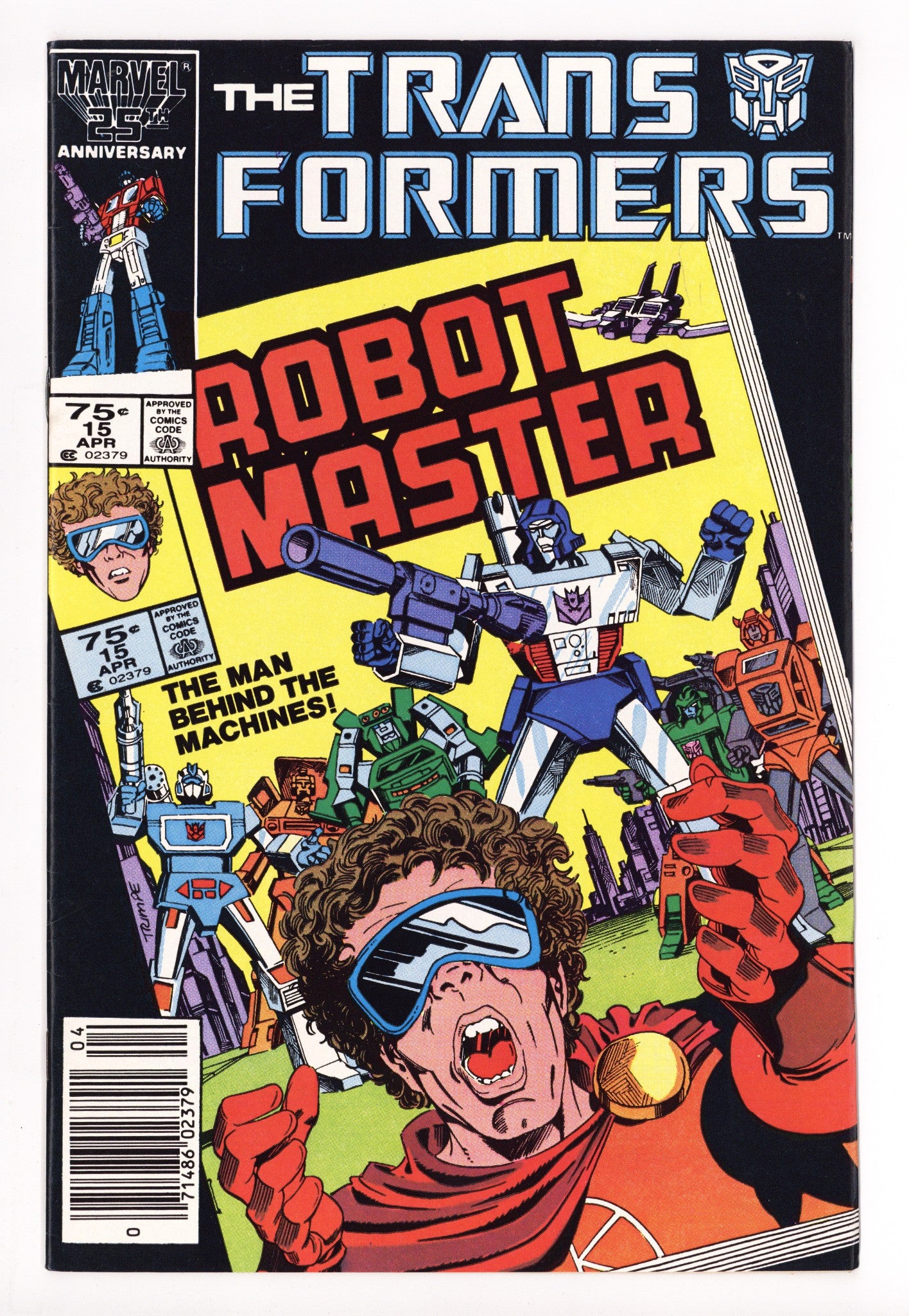 The Transformers 15 Mid Grade (1986) Newsstand 