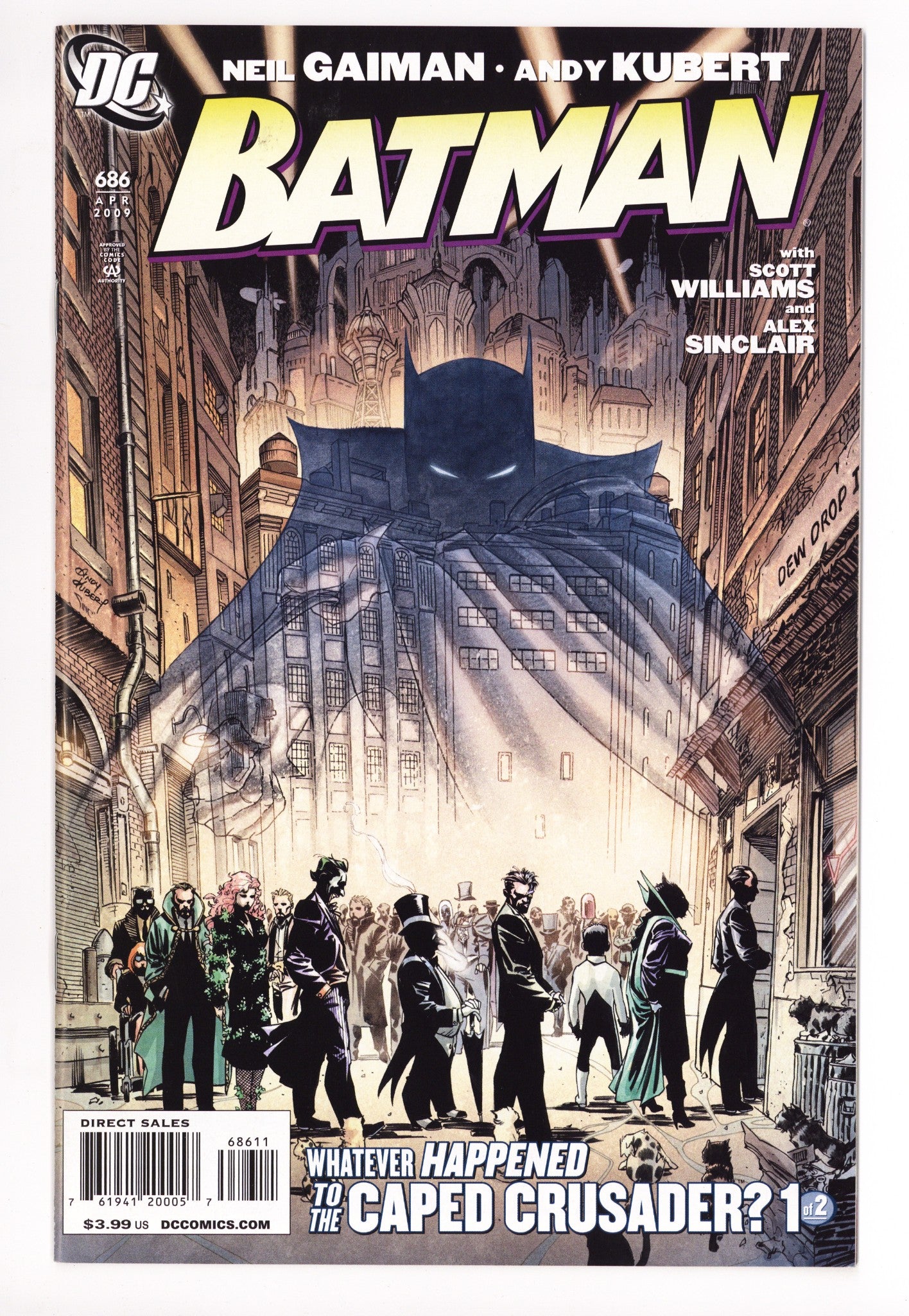 Batman Vol 1 686  High Grade   (2009)        