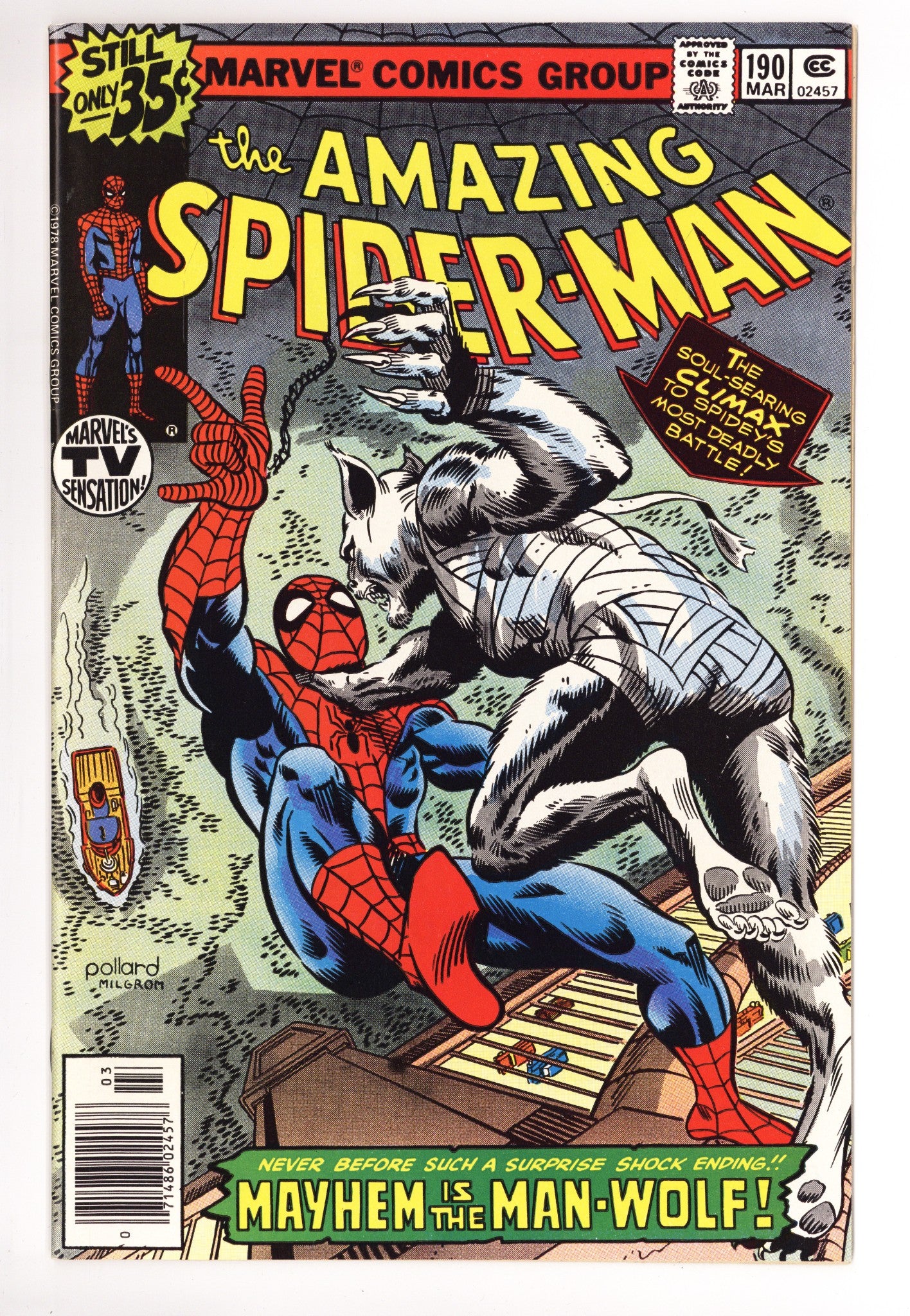The Amazing Spider-Man Vol 1 190 VF/NM (9.0) (1979) 