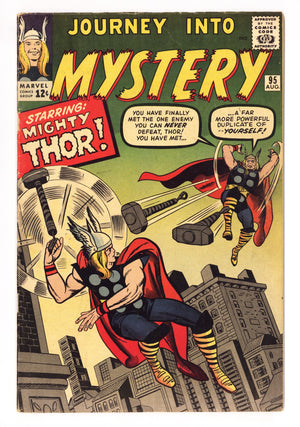 Journey into Mystery Vol 1 95 VG+ (4.5) (1963)