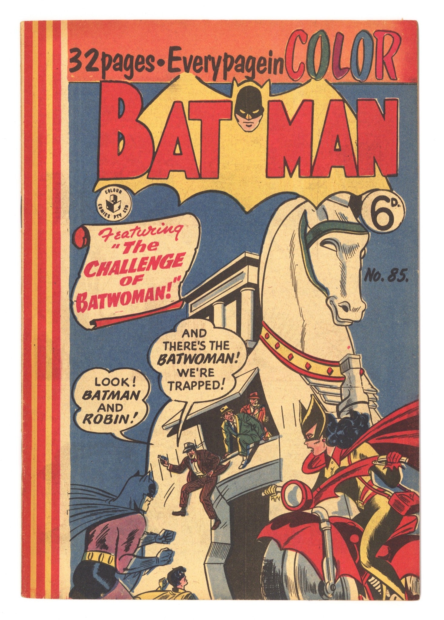 Batman 85 VF (8.0) (1957) 
