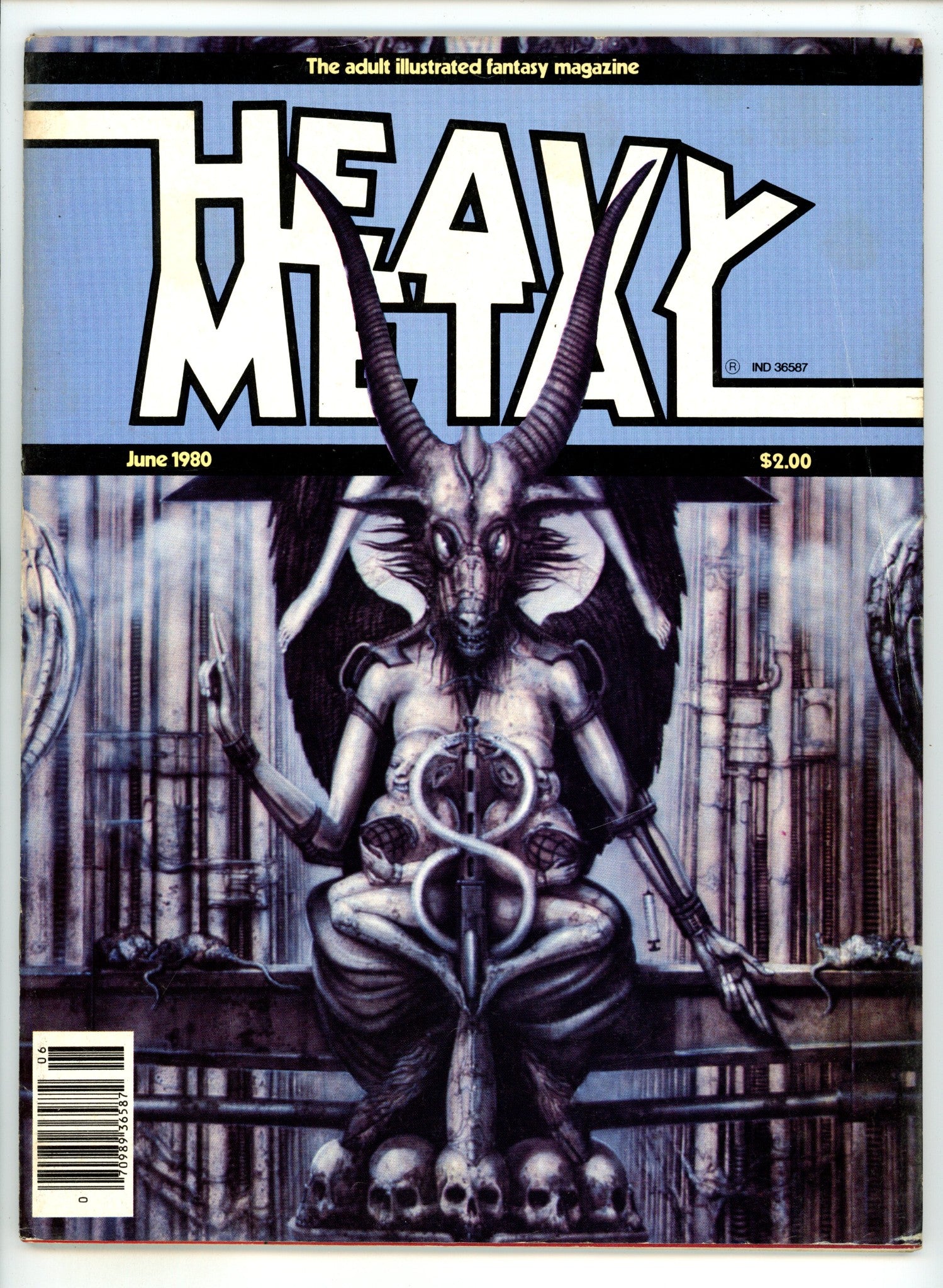 Heavy Metal Magazine Vol 4 3  VG+ (4.5)  (1980)  