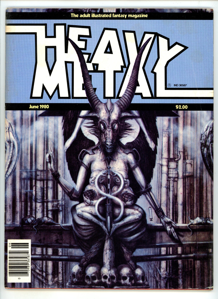 Heavy Metal Magazine Vol 4 3  VG+ (4.5)  (1980)  