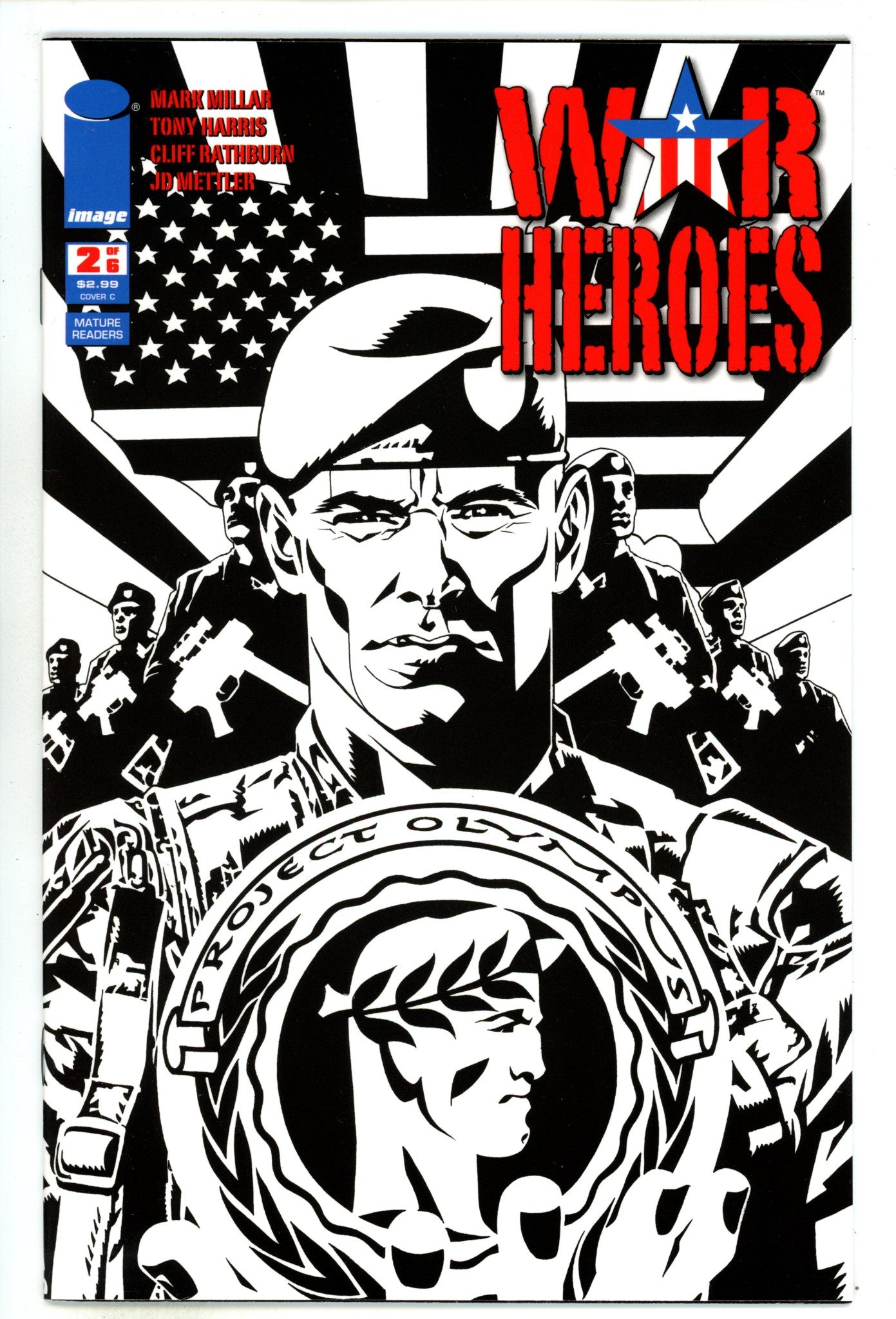 War Heroes 2 High Grade (2008) Harris B&W Variant 