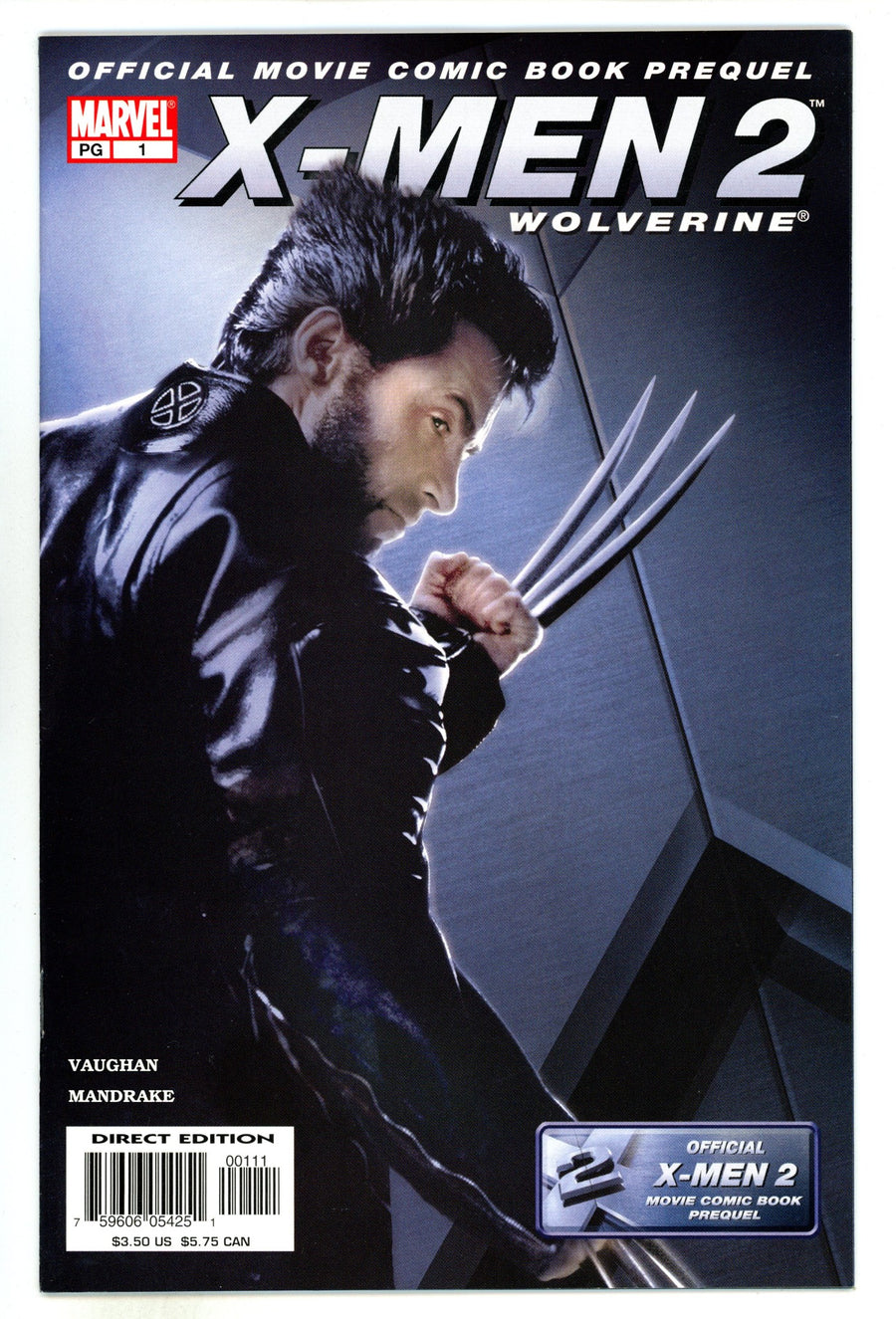 X-Men 2 Prequel: Wolverine  1  High Grade  (2003)  