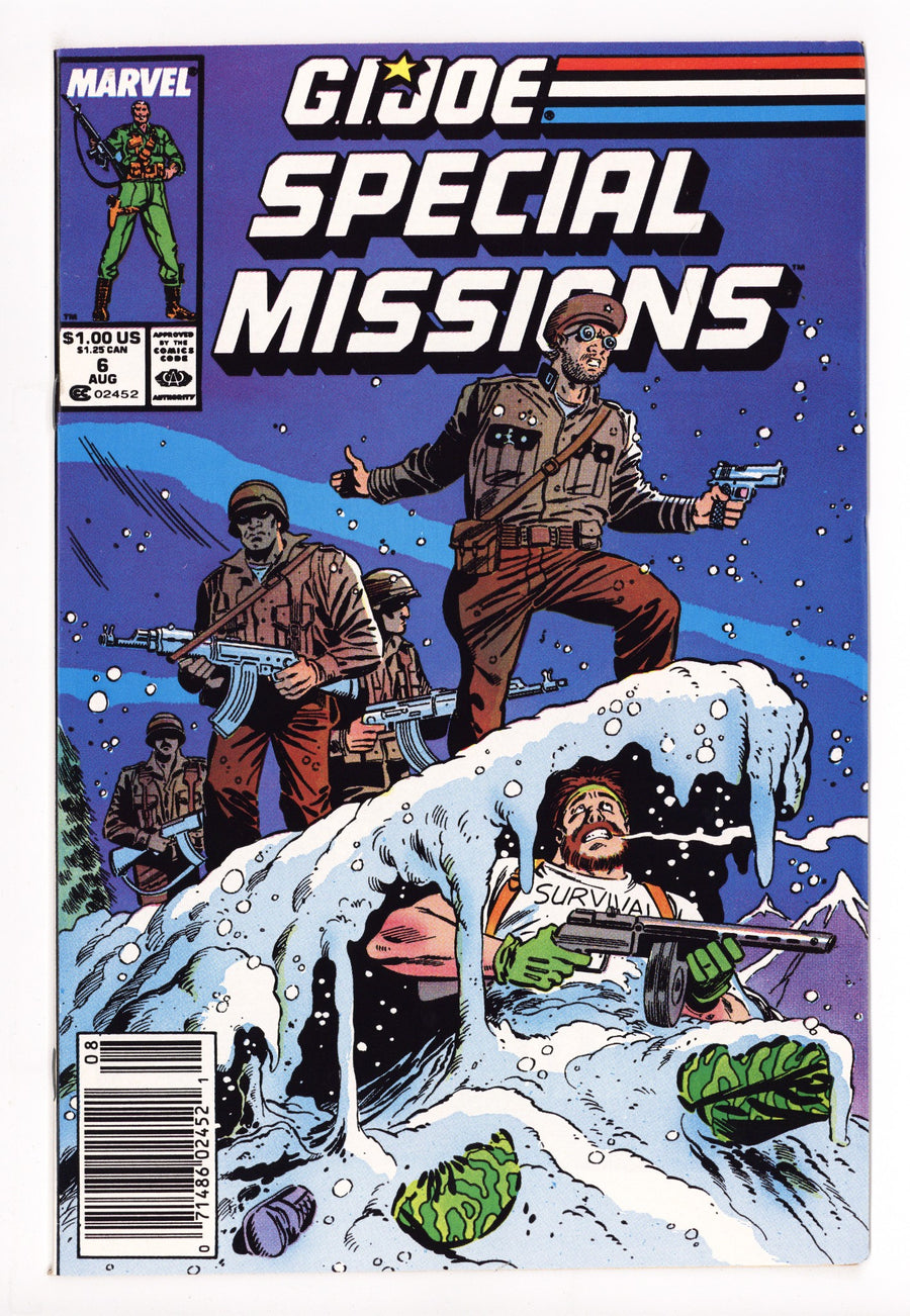 G.I. Joe Special Missions Vol 1 6 Mid Grade (1987) Newsstand 