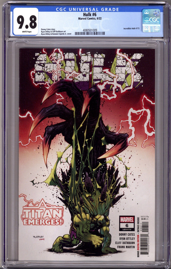 Hulk Vol 4 6 CGC 9.8 (2022)
