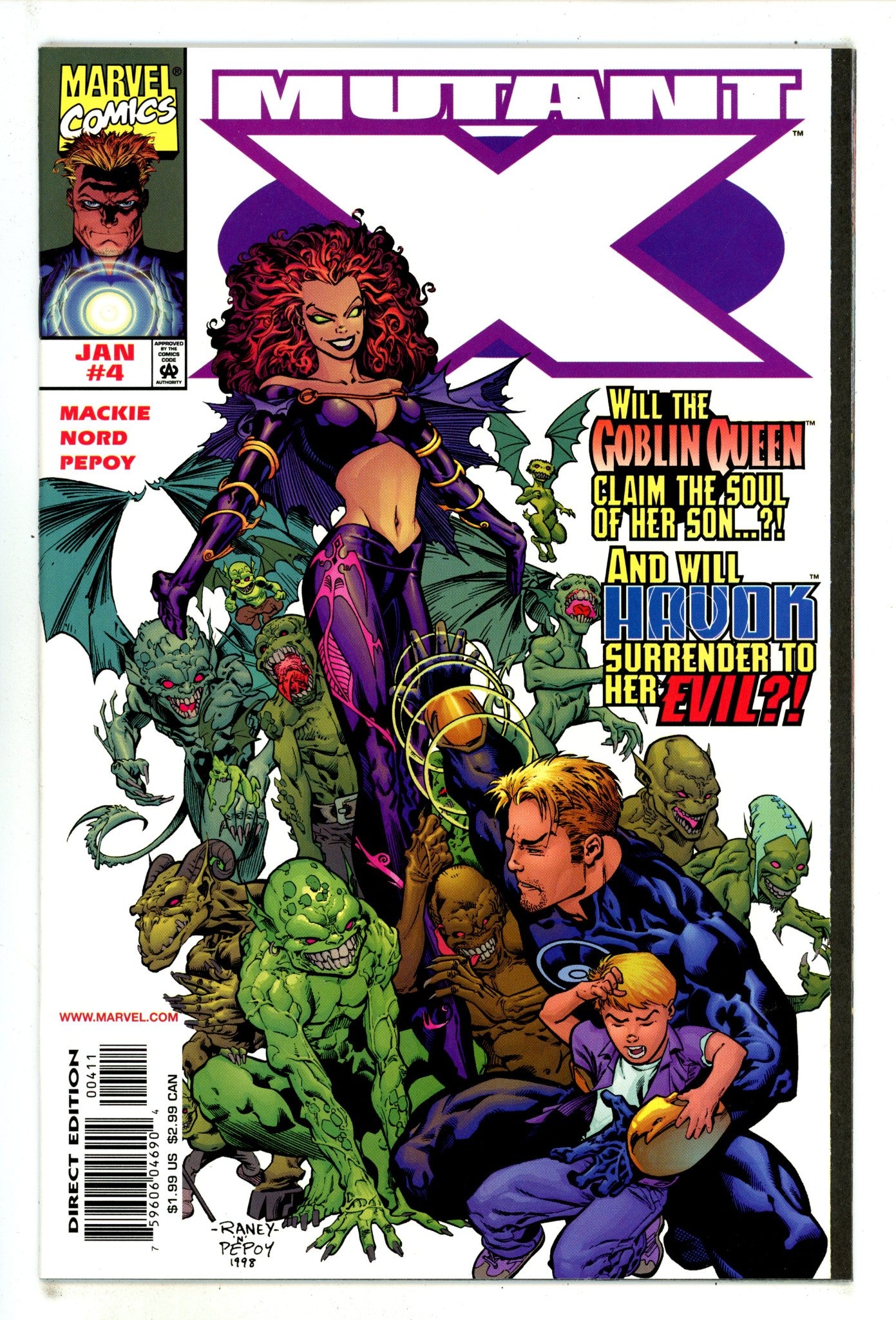 Mutant X 4 High Grade (1999) 