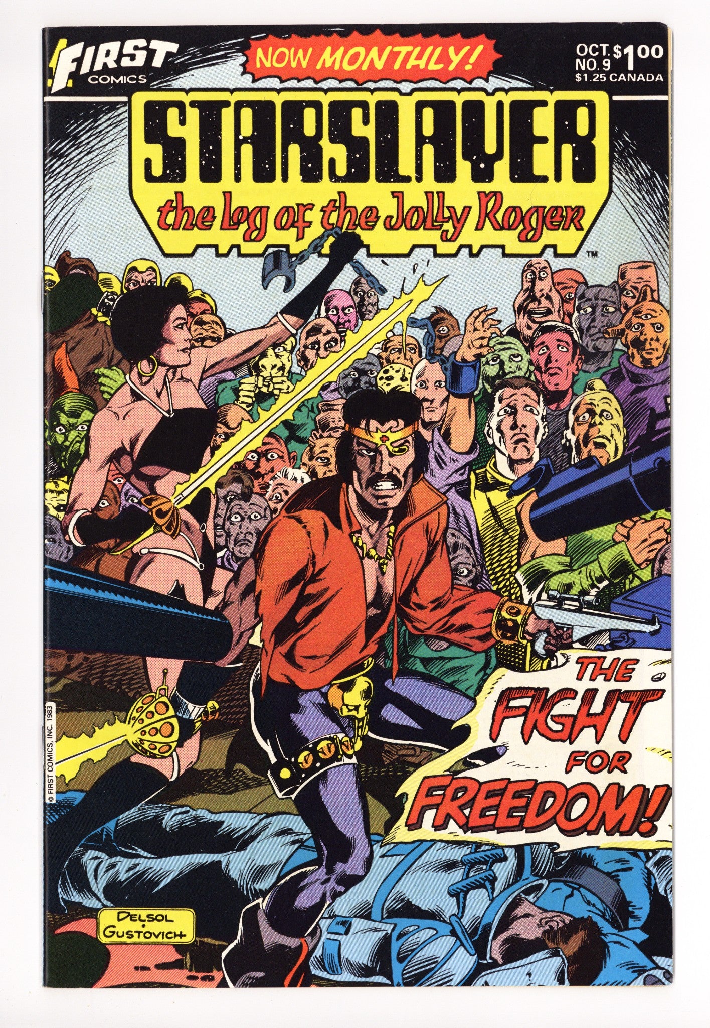 Starslayer Vol 1 9 Mid Grade (1983) 