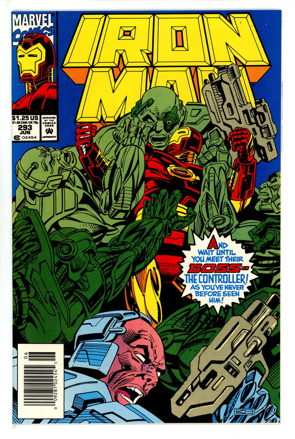 Iron Man Vol 1 293 Newsstand NM- (1993)
