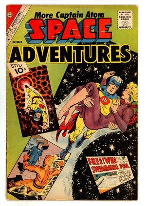 Space Adventures 42 VG/FN (5.0) Interior Cover Tape (1961) 