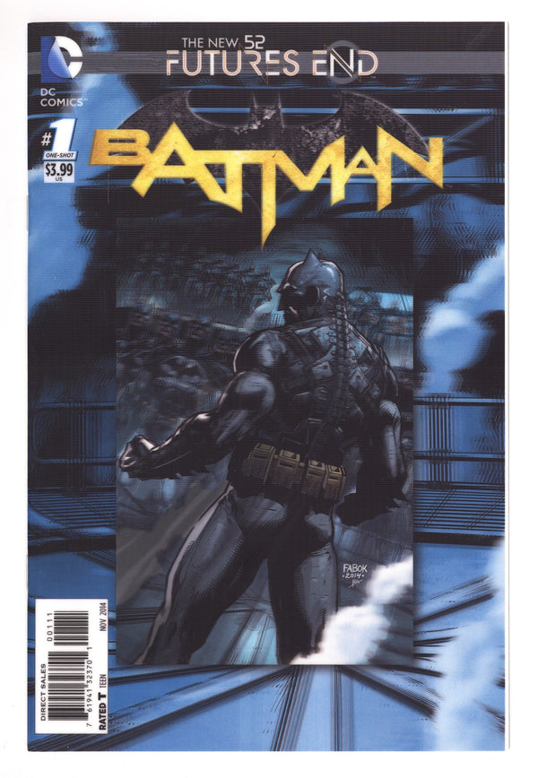 Batman: Futures End 1 High Grade (2014) Motion Variant