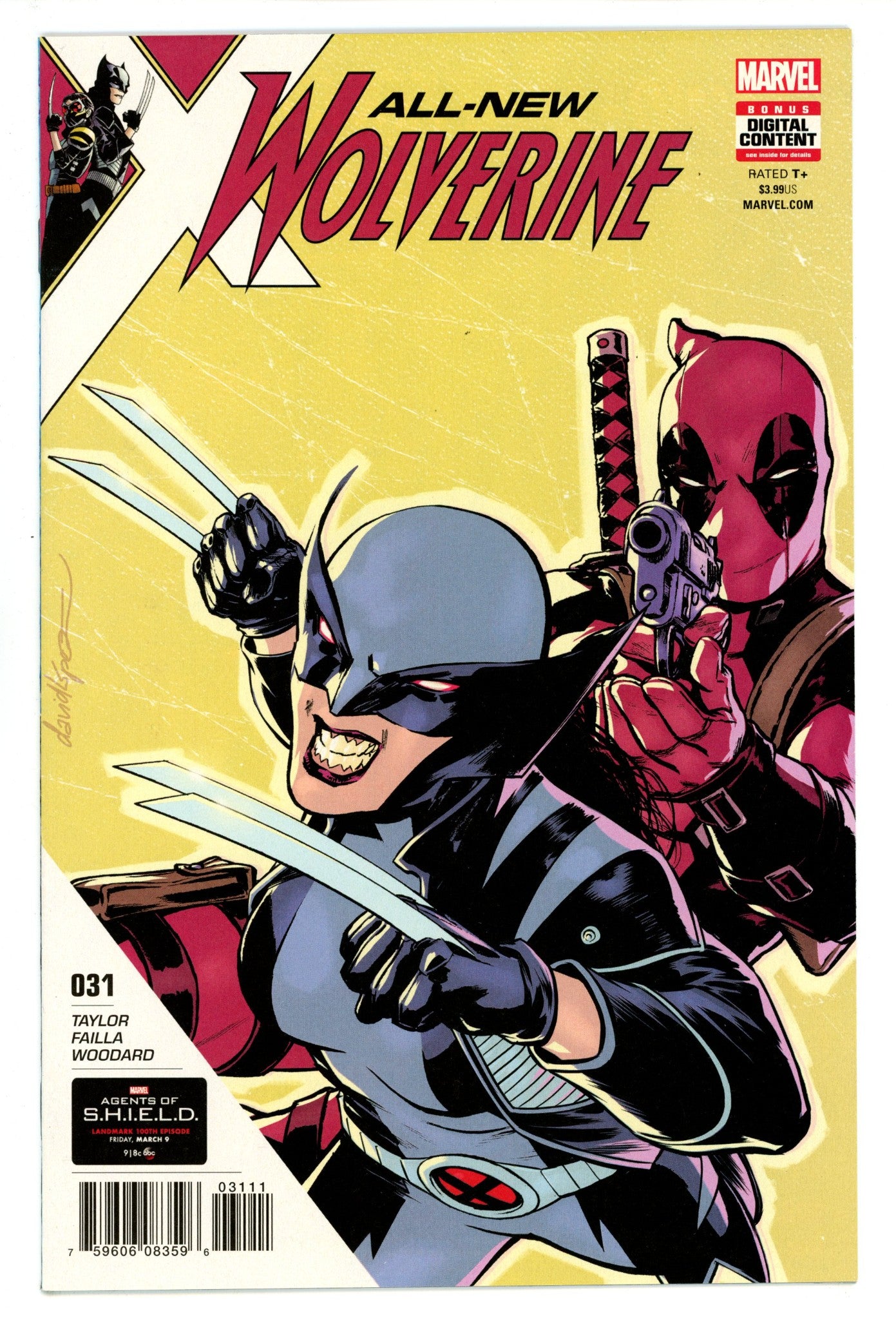 All-New Wolverine 31 High Grade (2018) 