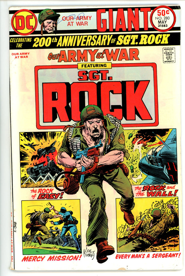 Our Army at War Vol 1 280 FN (6.0) (1975)
