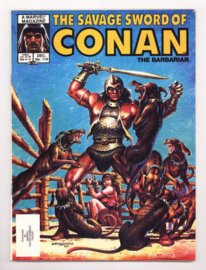 The Savage Sword of Conan Vol 1 119 Mid Grade (1985)