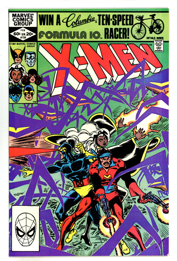 The Uncanny X-Men Vol 1 154 High Grade (1982)