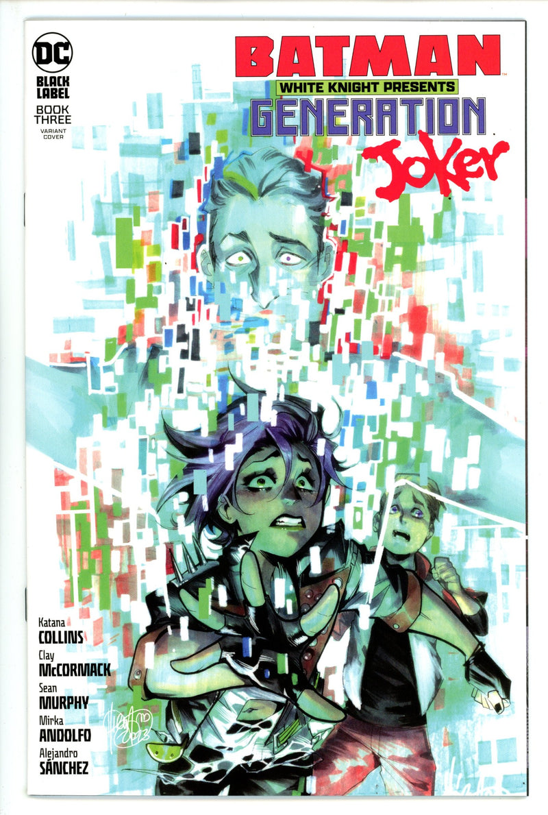 Batman: White Knight Presents: Generation Joker 3 High Grade (2023) Andolfo Variant 