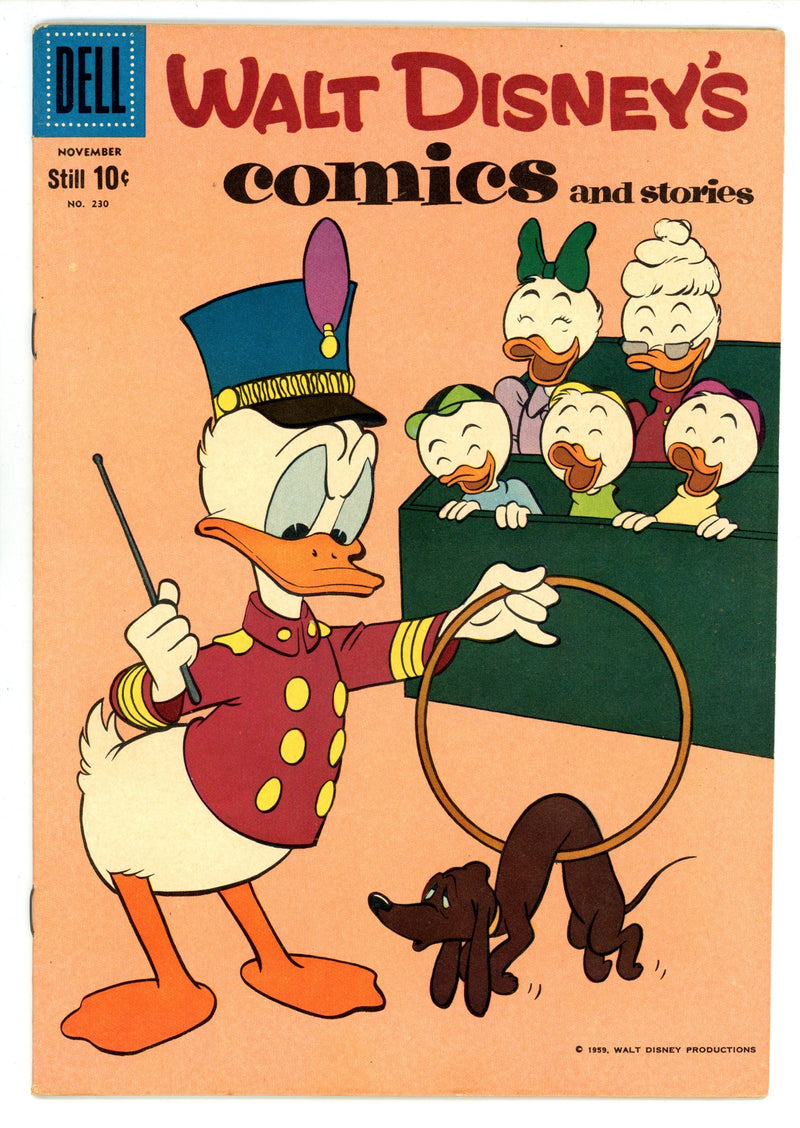 Walt Disney's Comics and Stories Vol 20 2 (230) FN+ (6.5) (1959) 