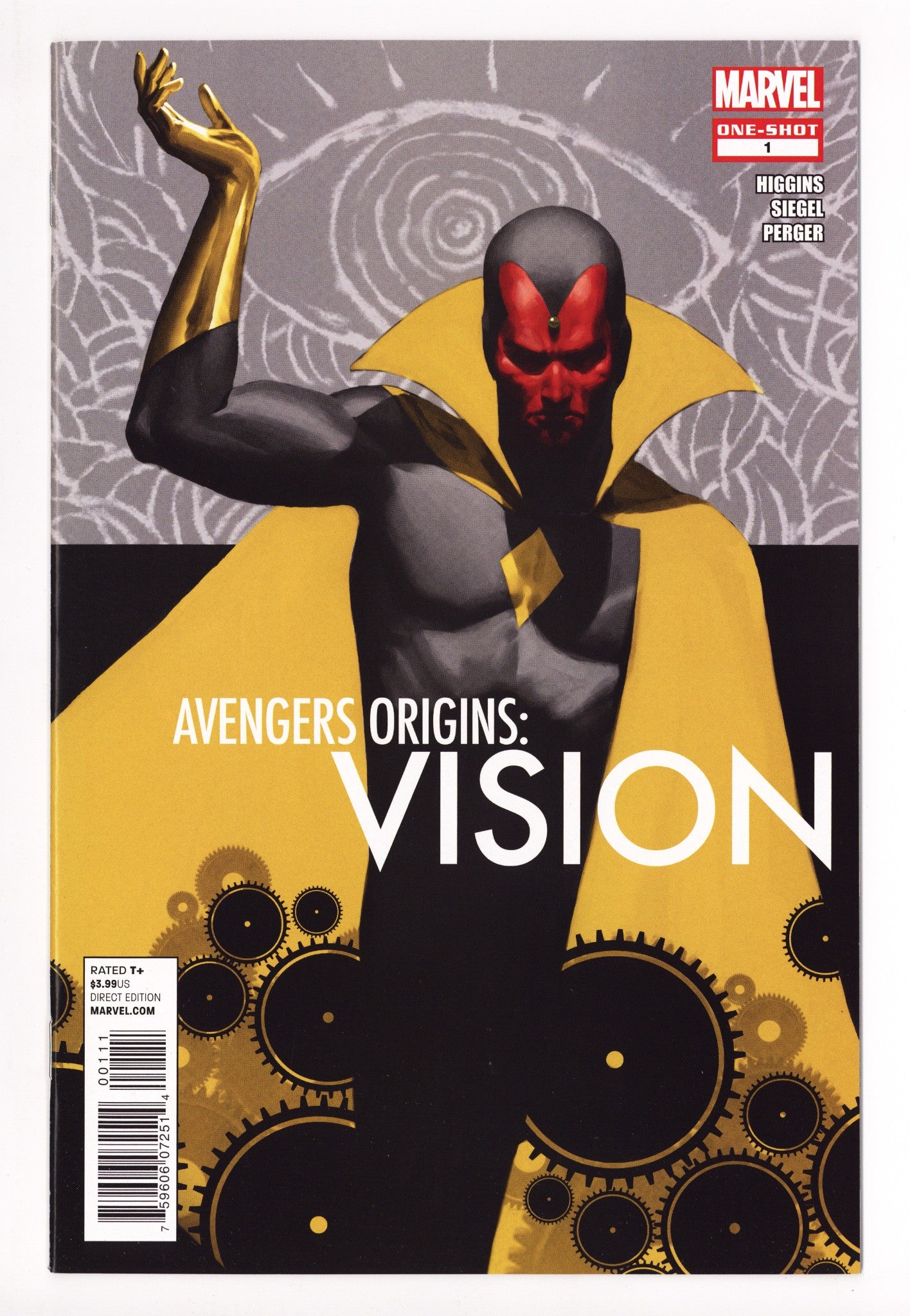 Avengers Origins: Vision 1 High Grade (2012) 