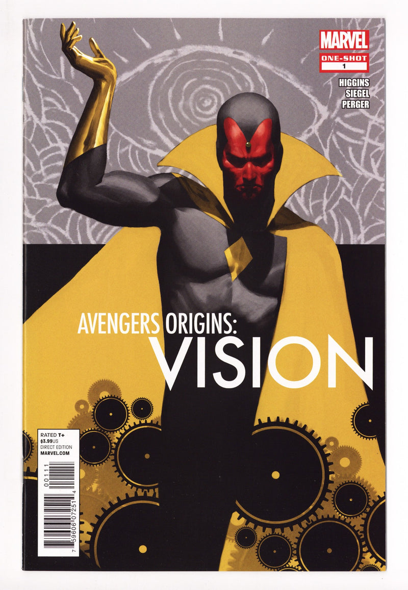 Avengers Origins: Vision 1 High Grade (2012) 