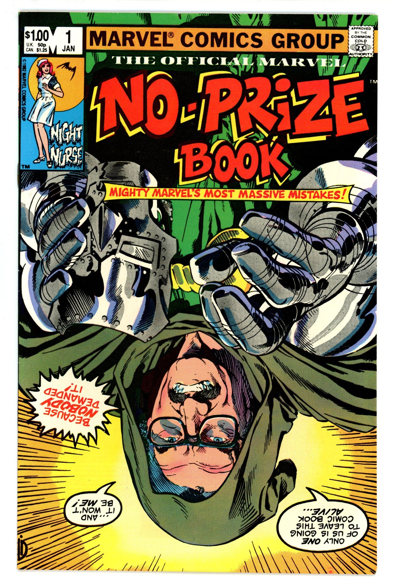 The Marvel No-Prize Book 1 VF (8.0) (2007) 