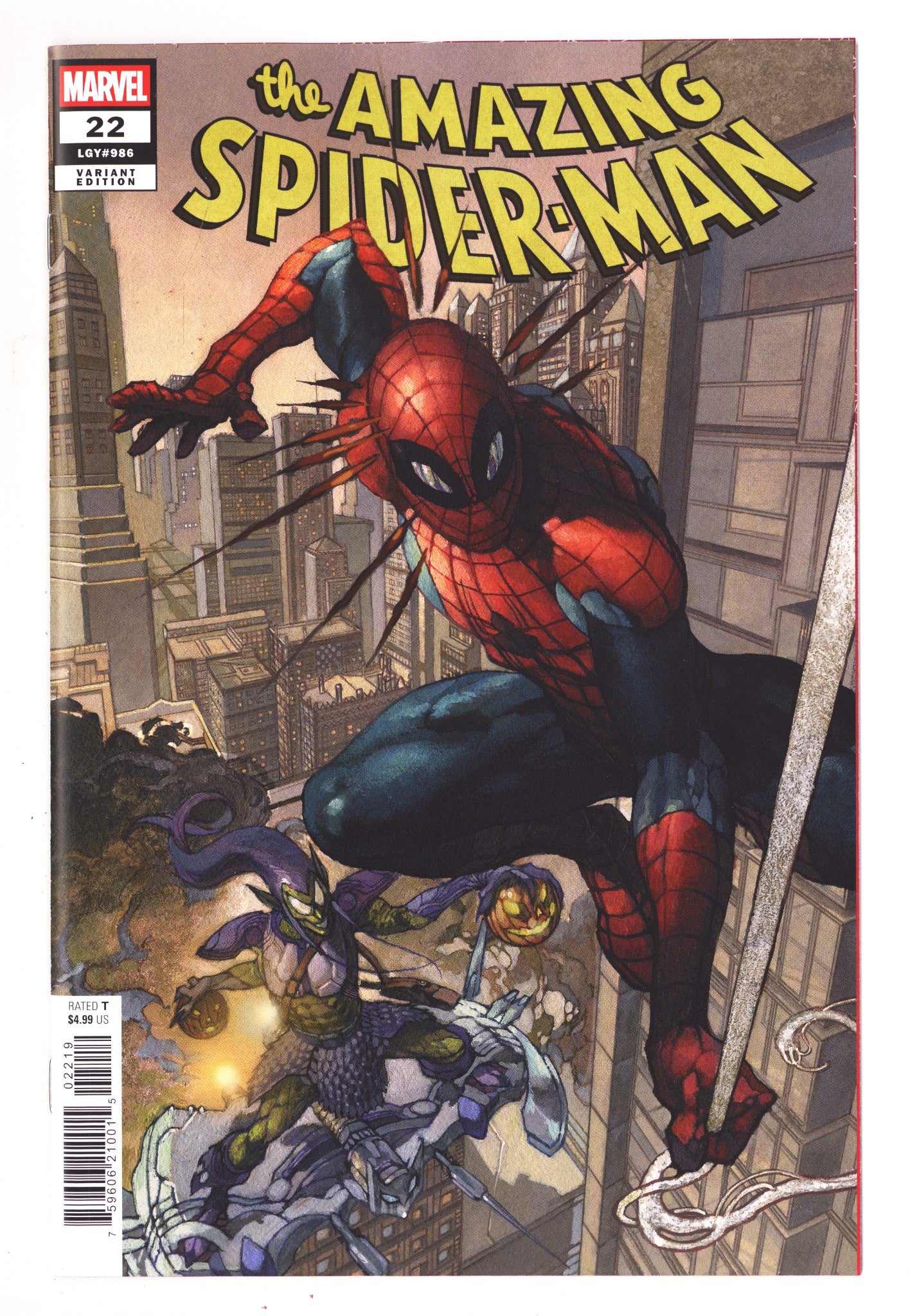 Amazing Spider-Man Vol 7 22 Bianchi Incentive NM- (2026)