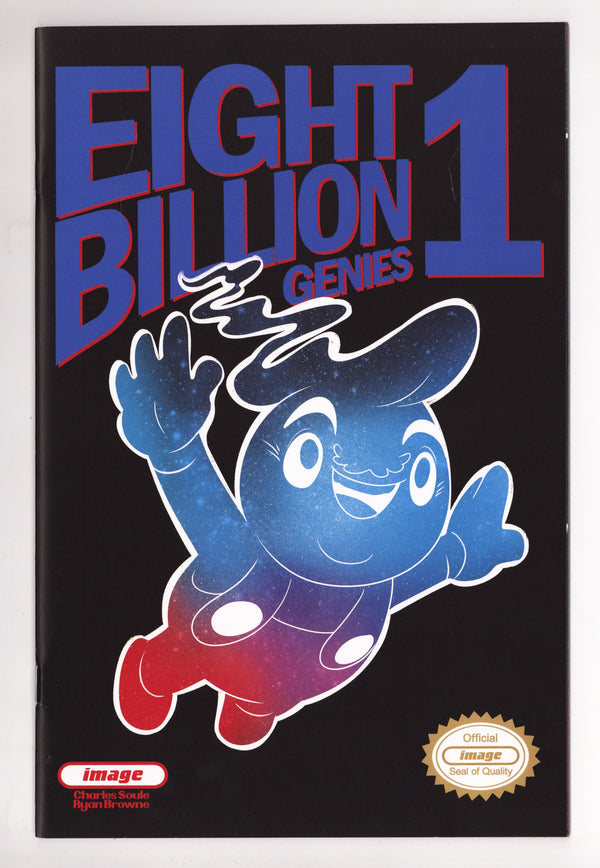 Eight Billion Genies 1 VF/NM (9.0) 4th Print (2022) Forstner Mario Homage Exclusive Variant
